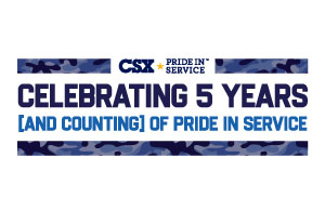 Click here for the <br>CSX Pride in Service Impact Report